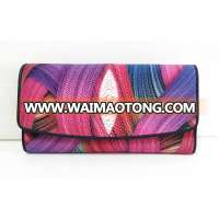 LADIES WALLETS, HIGH QUALITY STINGRAY WALLETS , BEAUTIFULLY MODERN PATTERNED LONG WALLETS